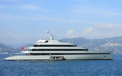 Savannah (83.5m, Feadship 2015), the first hybrid superyacht